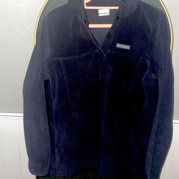 Columba 1/4 zip (button) fleece pullover - women’s size medium - Picture 2 of 2